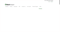 Desktop Screenshot of bookkeeperapp.net